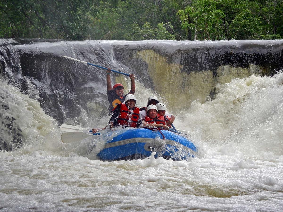 Campamento Rio Lacanjá Buitenkant foto