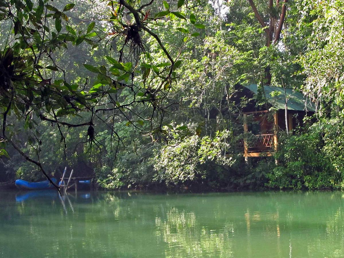 Campamento Rio Lacanjá Buitenkant foto