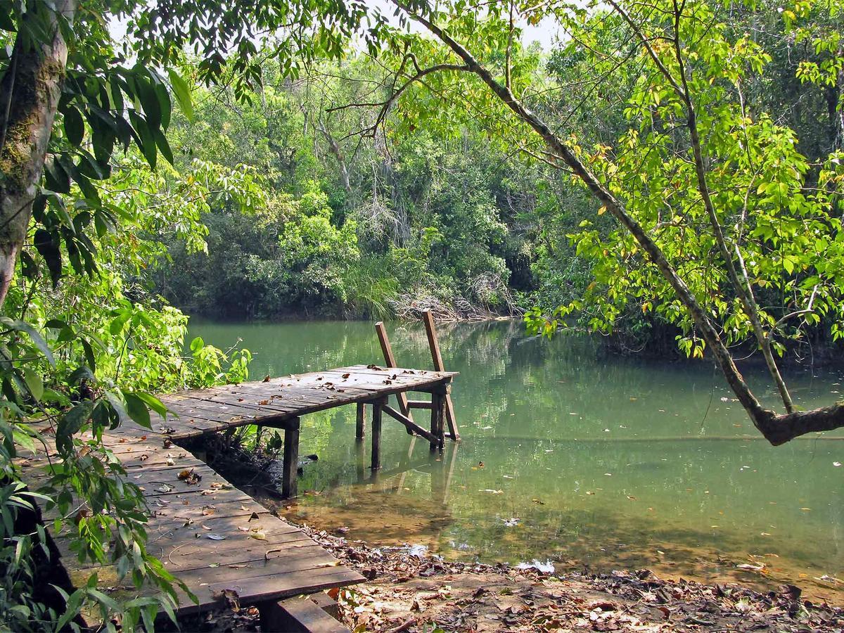 Campamento Rio Lacanjá Buitenkant foto